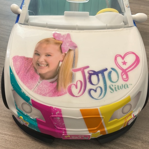 Just Play JoJo Siwa Dream Car Barbie, Toy, Convertible, Nickelodeon - Picture 8 of 16